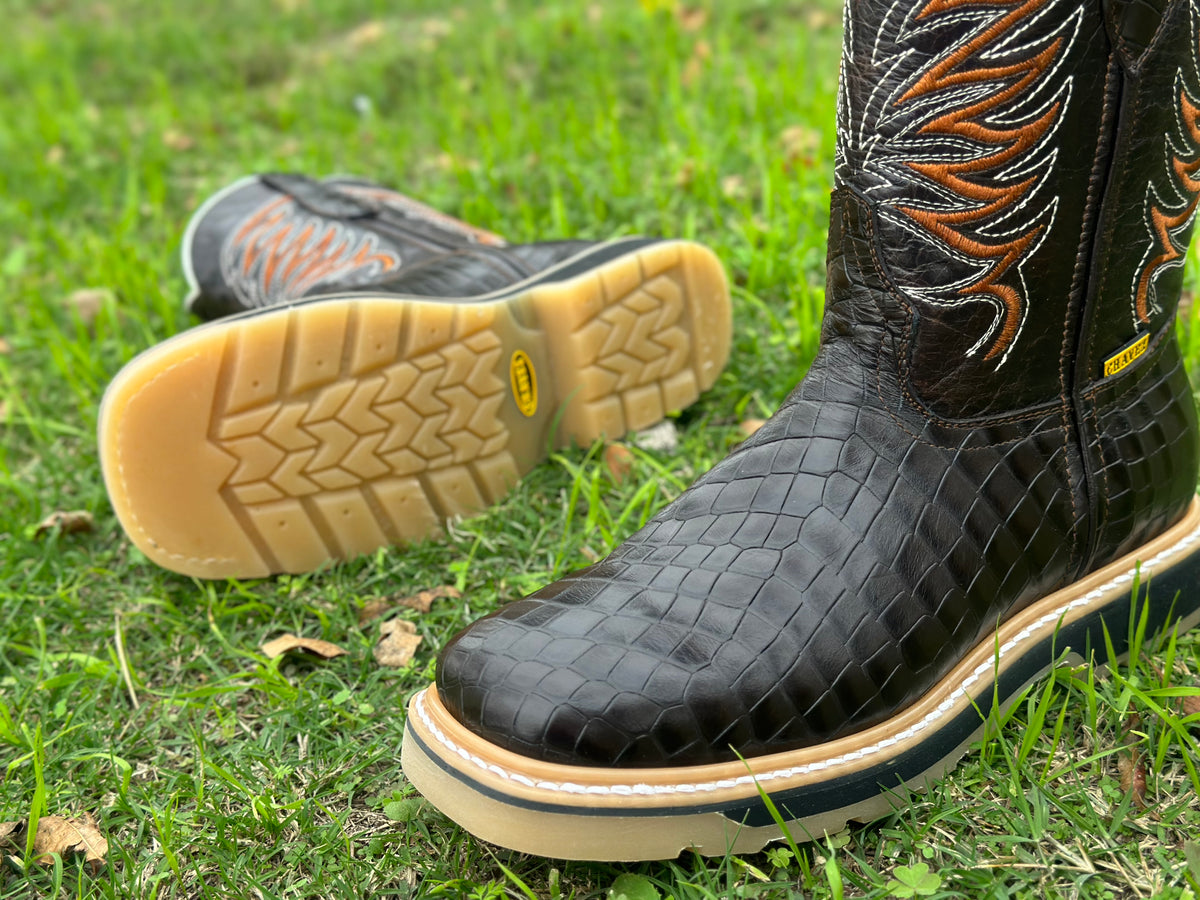 Alligator steel toe boots best sale