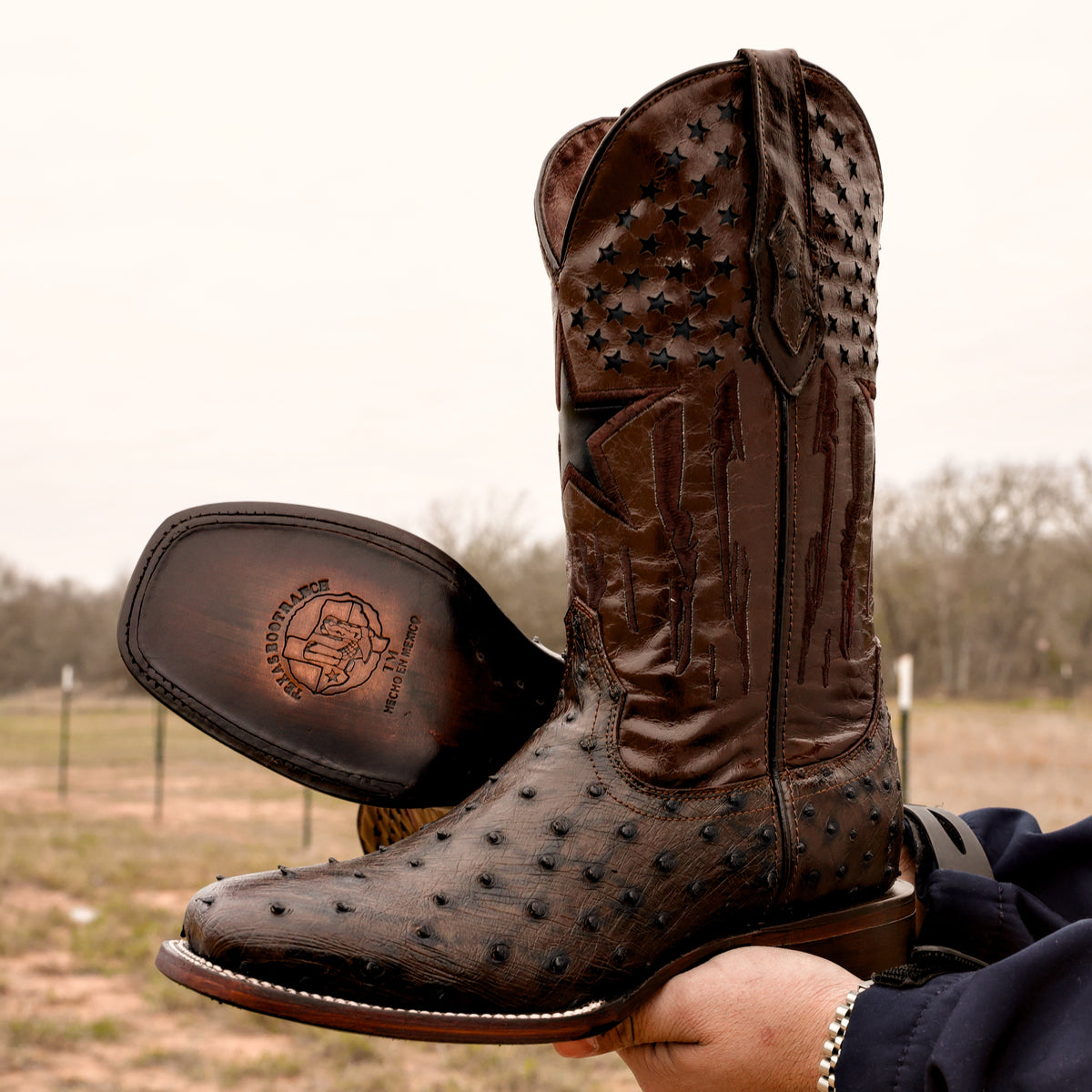 Bottes Hollywood Trading Co En Cuir Marron - Taille 36 (US 5) - Occasion Très Bon État