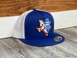 Blue & White / Texas Cowboy