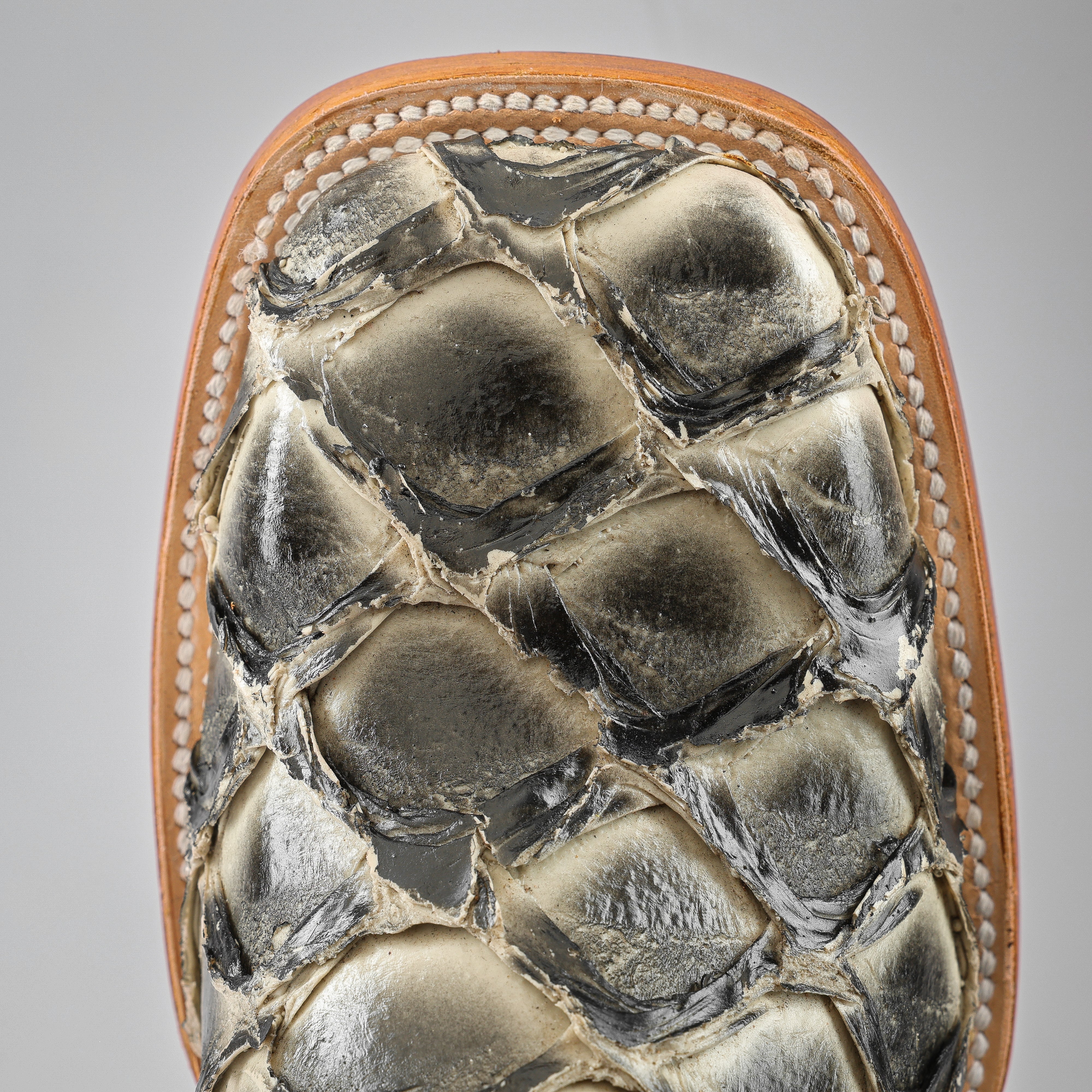 Orix Jumbo Pirarucu Leather Boots - Square Toe – Texas Boot Ranch