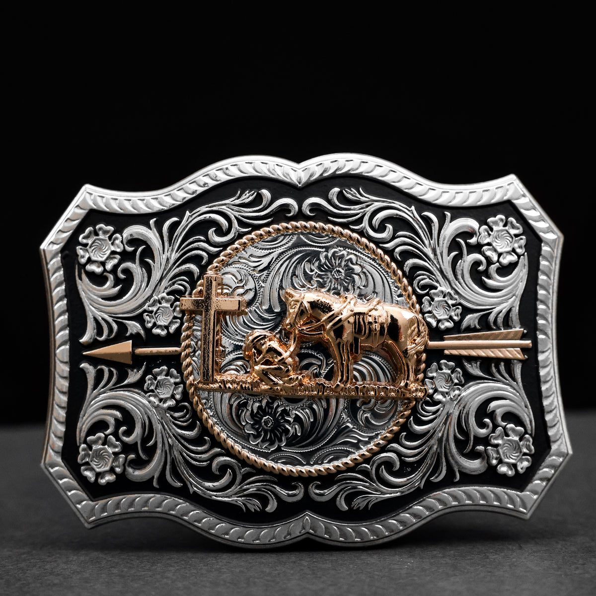 Silver & Gold Plated Buckle – Texas Boot Ranch