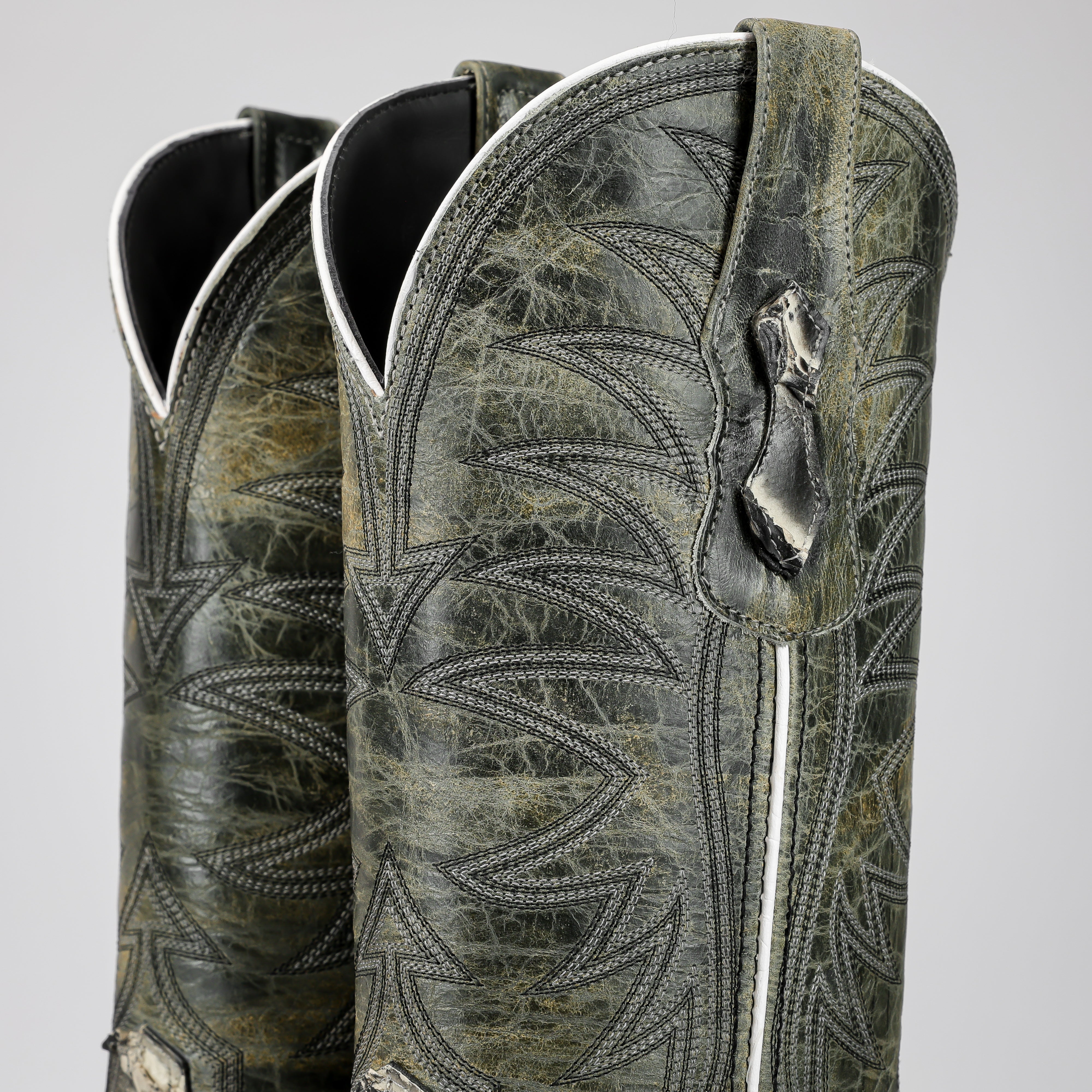 Orix Jumbo Pirarucu Leather Boots - Square Toe – Texas Boot Ranch