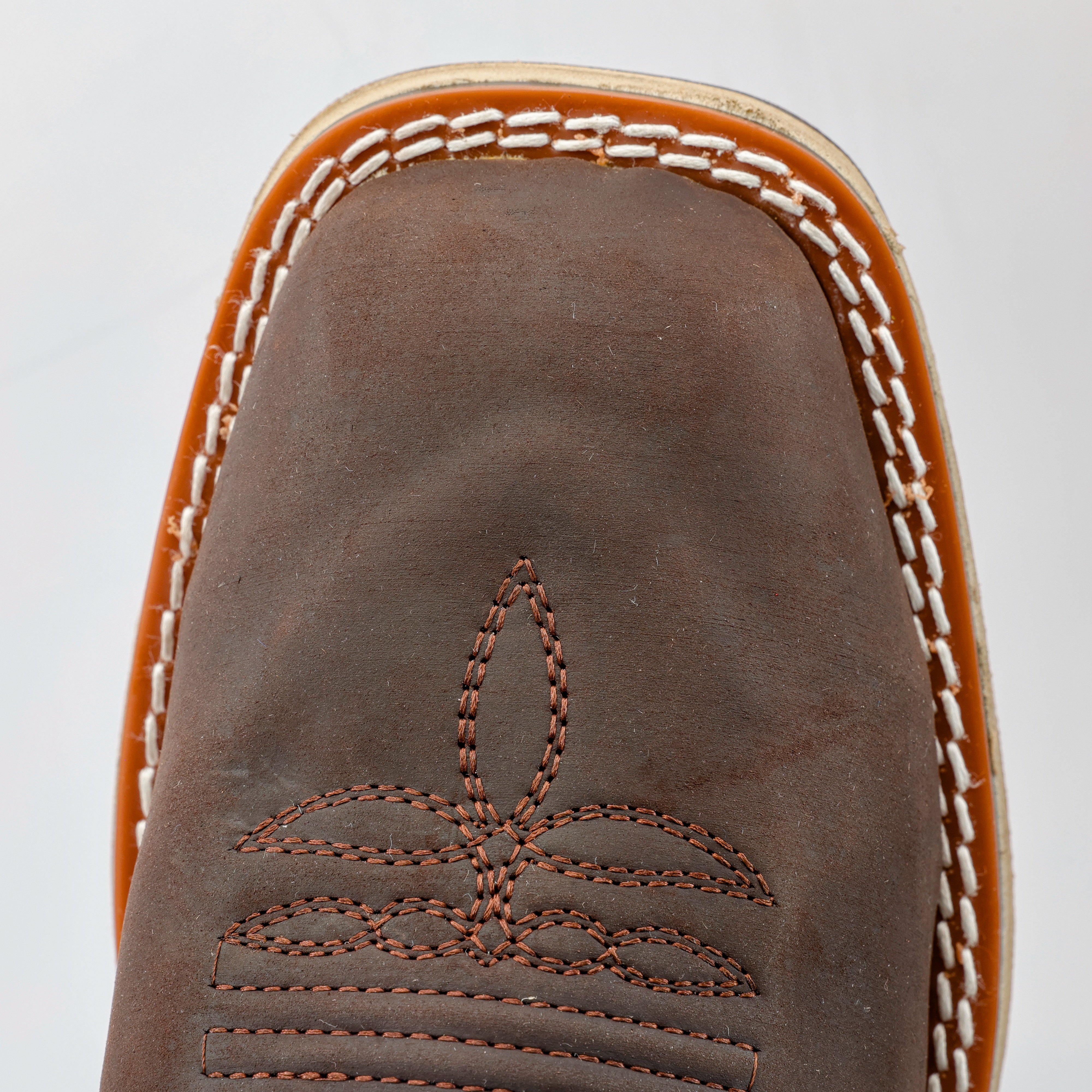 Brown USA Flag Leather Work Boots - Composite Toe – Texas Boot Ranch