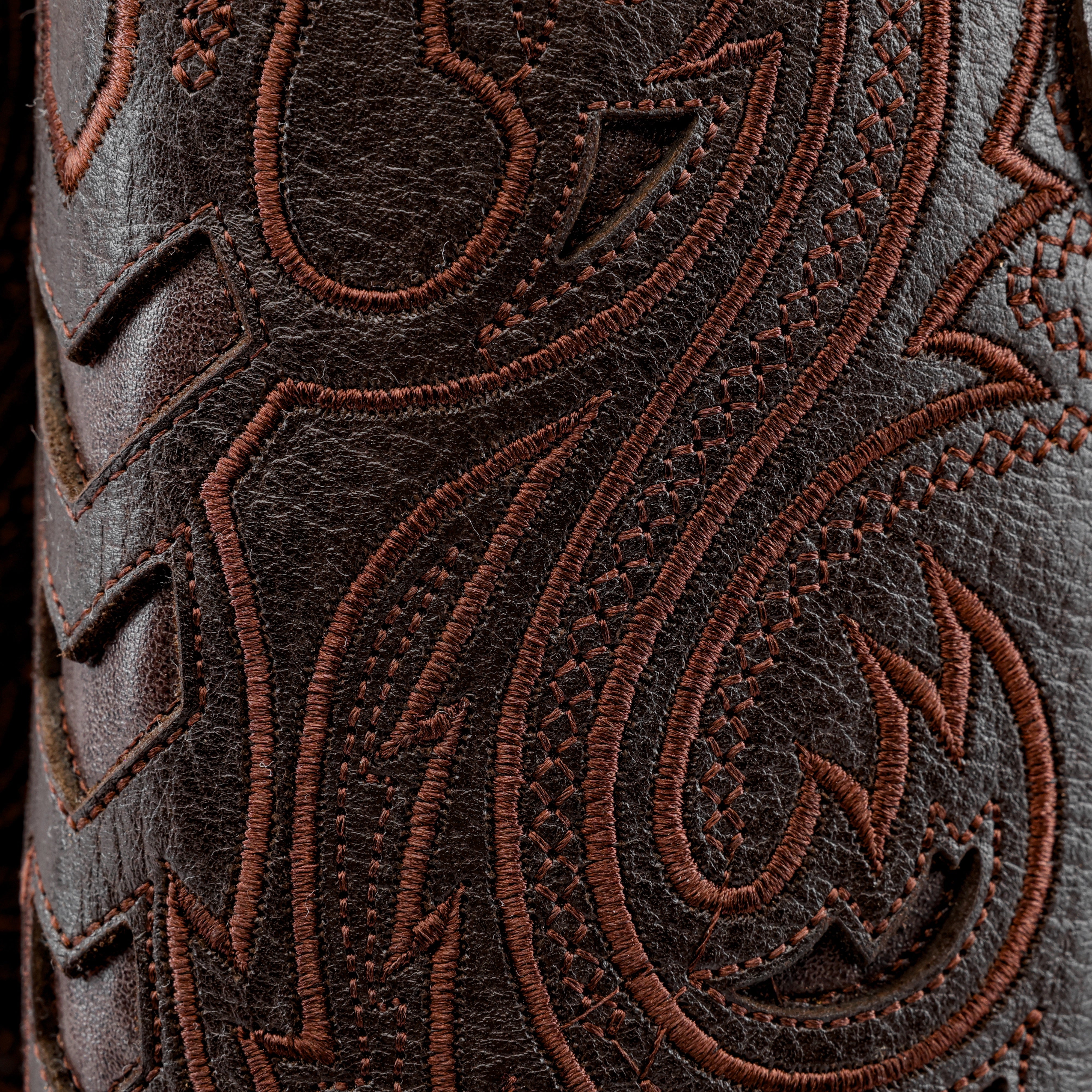 Brown Jumbo Pirarucu Leather Boots - Square Toe – Texas Boot Ranch