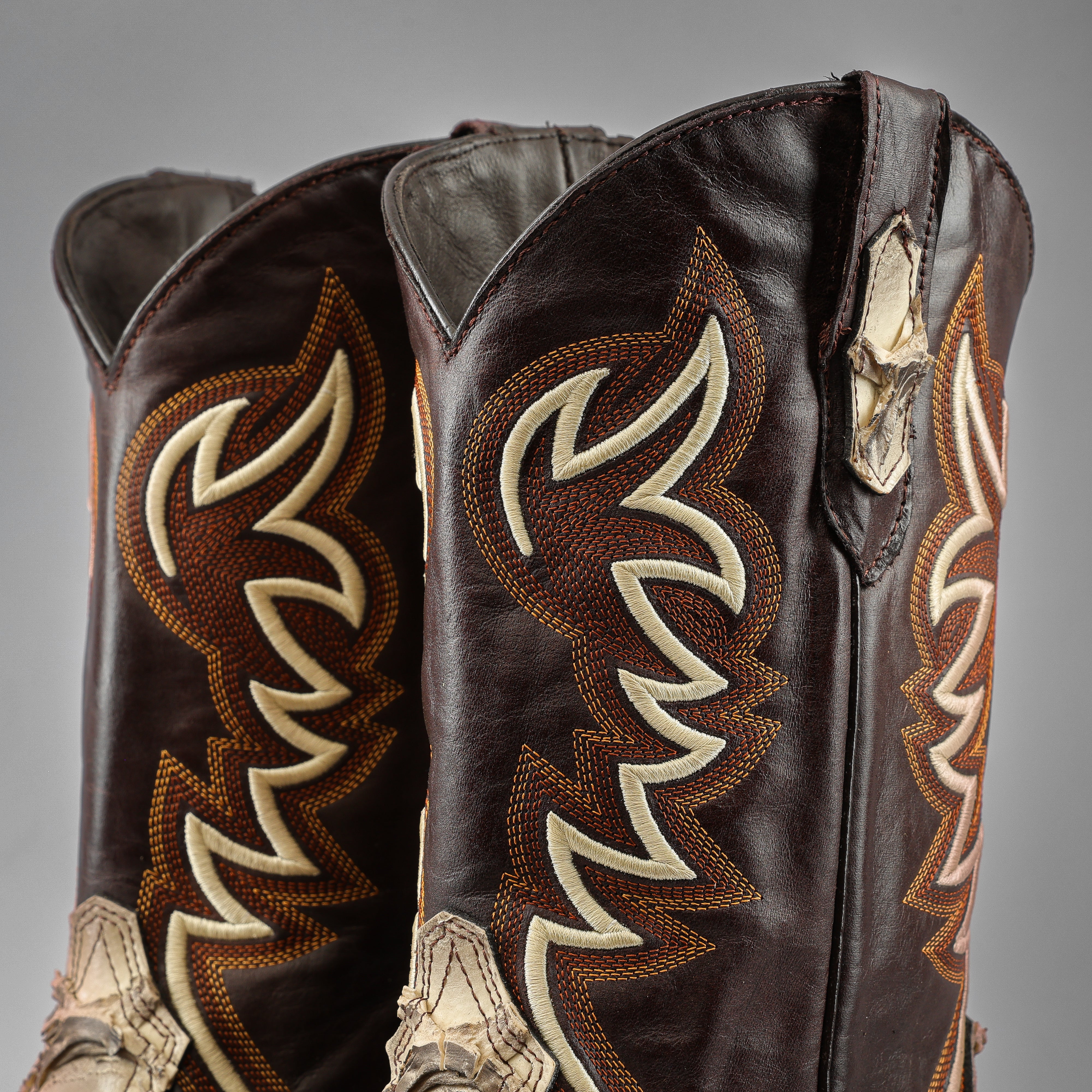 Safari Jumbo Pirarucu Leather Boots - Square Toe – Texas Boot Ranch
