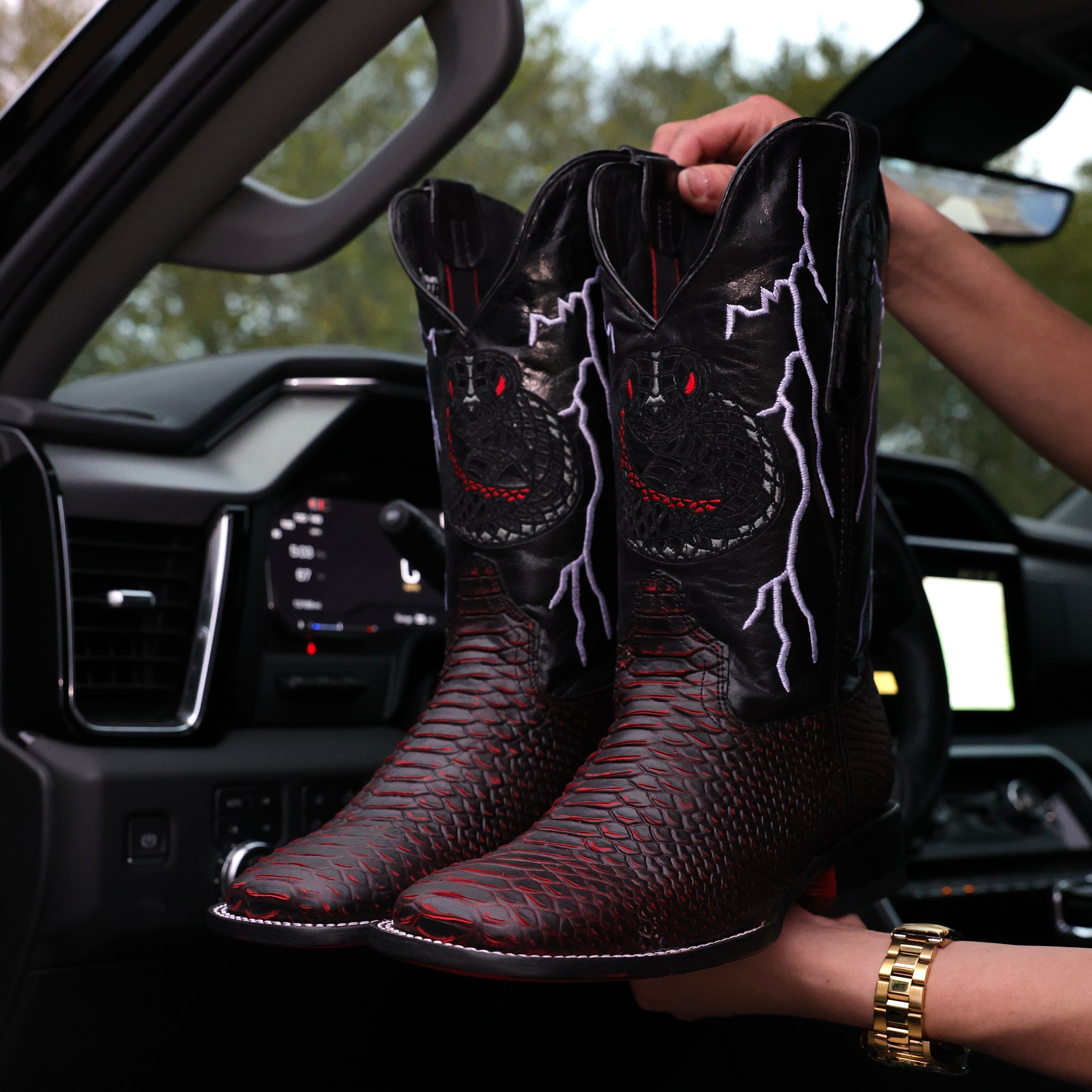 Tony Lama Boots For Men Cody James Men's Bone Python Exotic