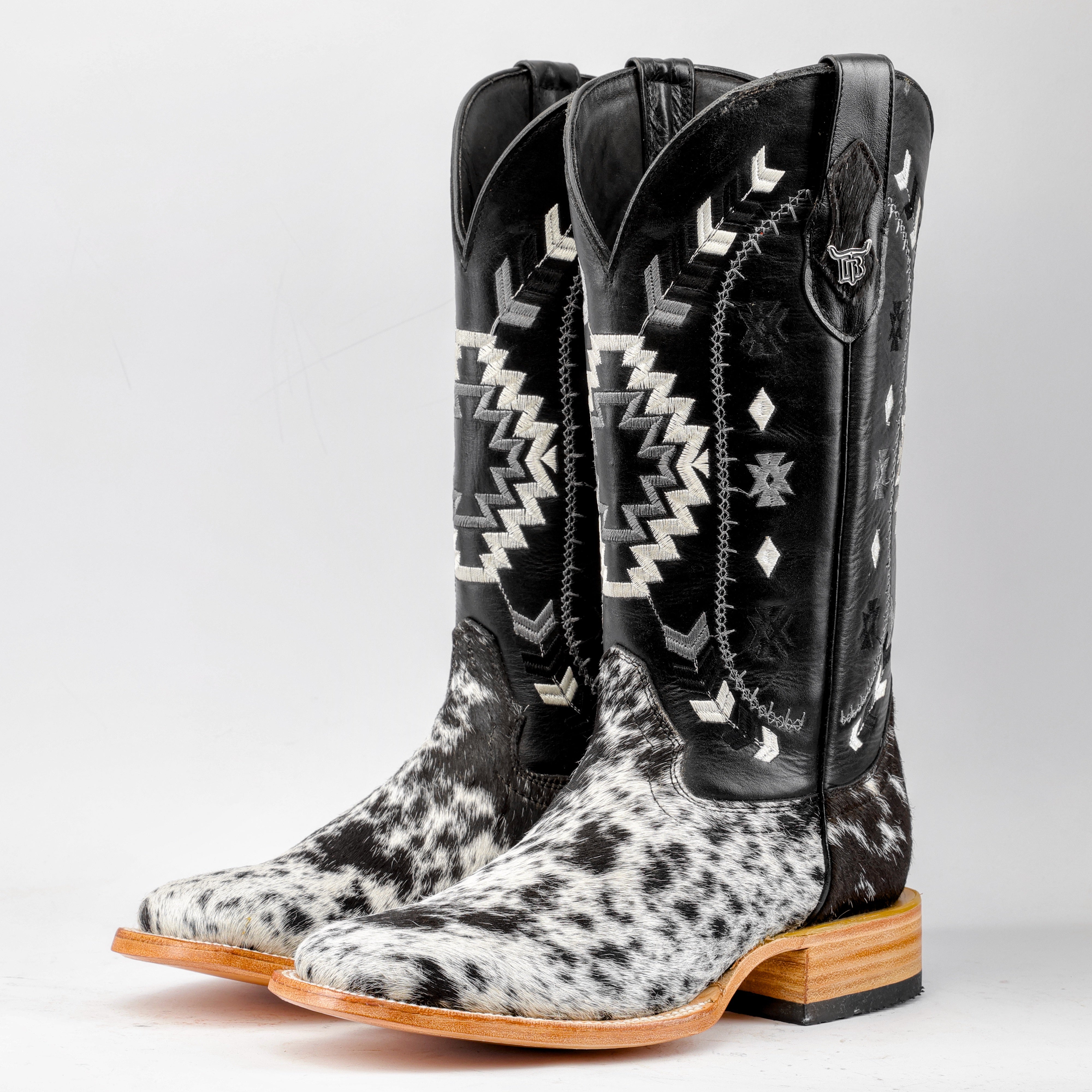 靴 KAPITAL cow boots Genuine Cowhide Boots - Square Toe – Texas Boot Ranch
