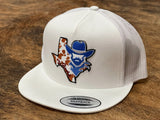 White / Texas Cowboy Hat