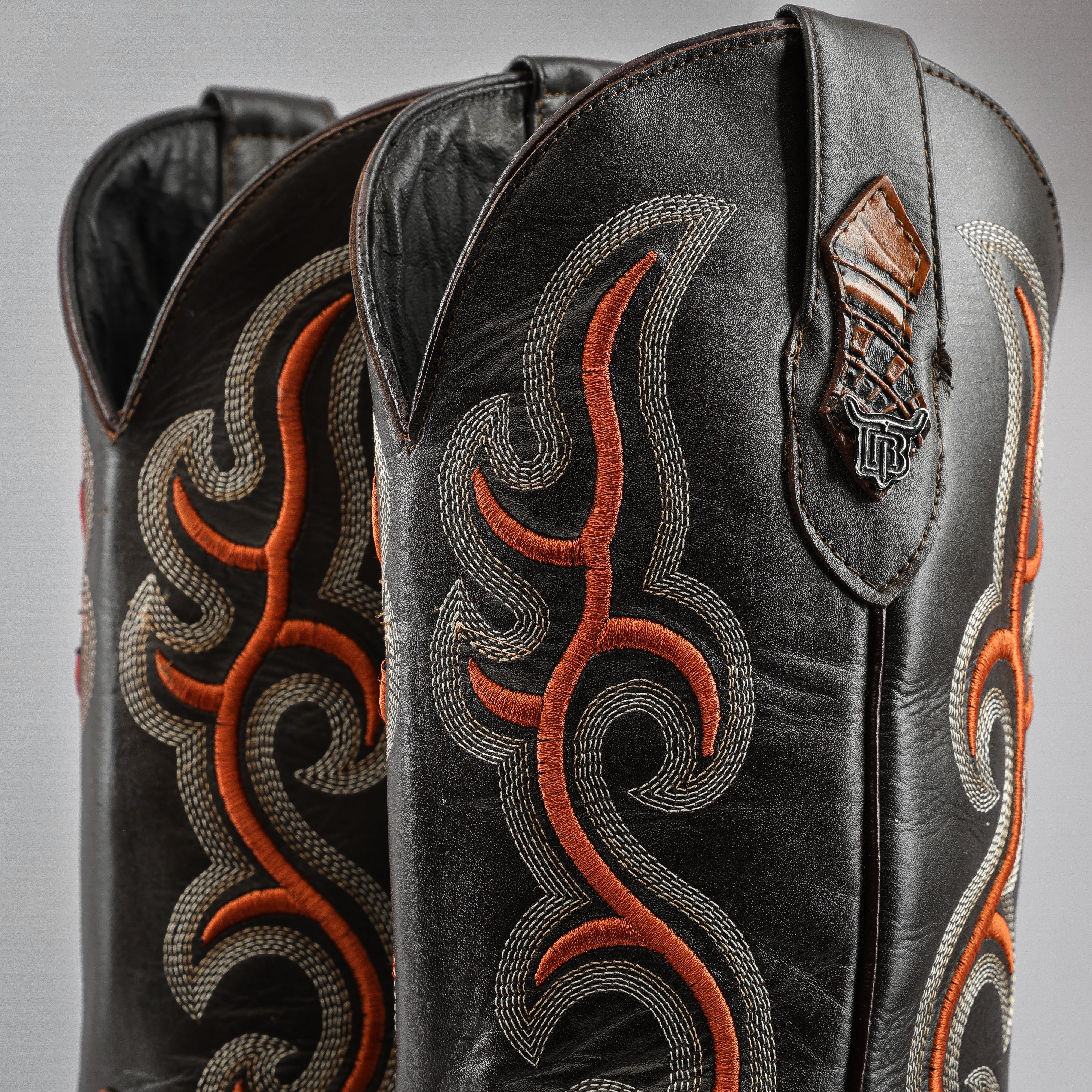 Ace Of Spades Brown - Square Toe – Texas Boot Ranch