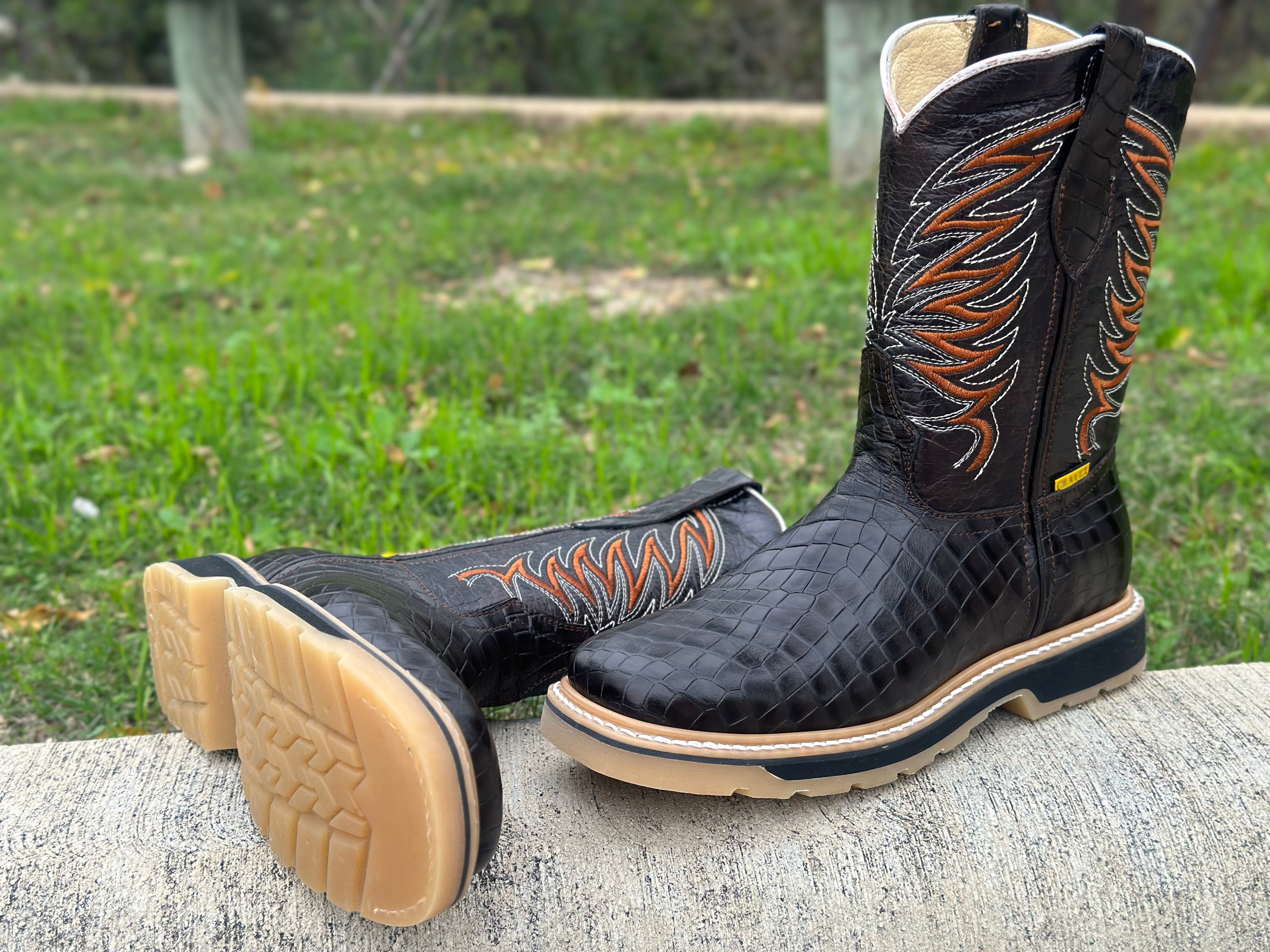 Alligator work boots hot sale