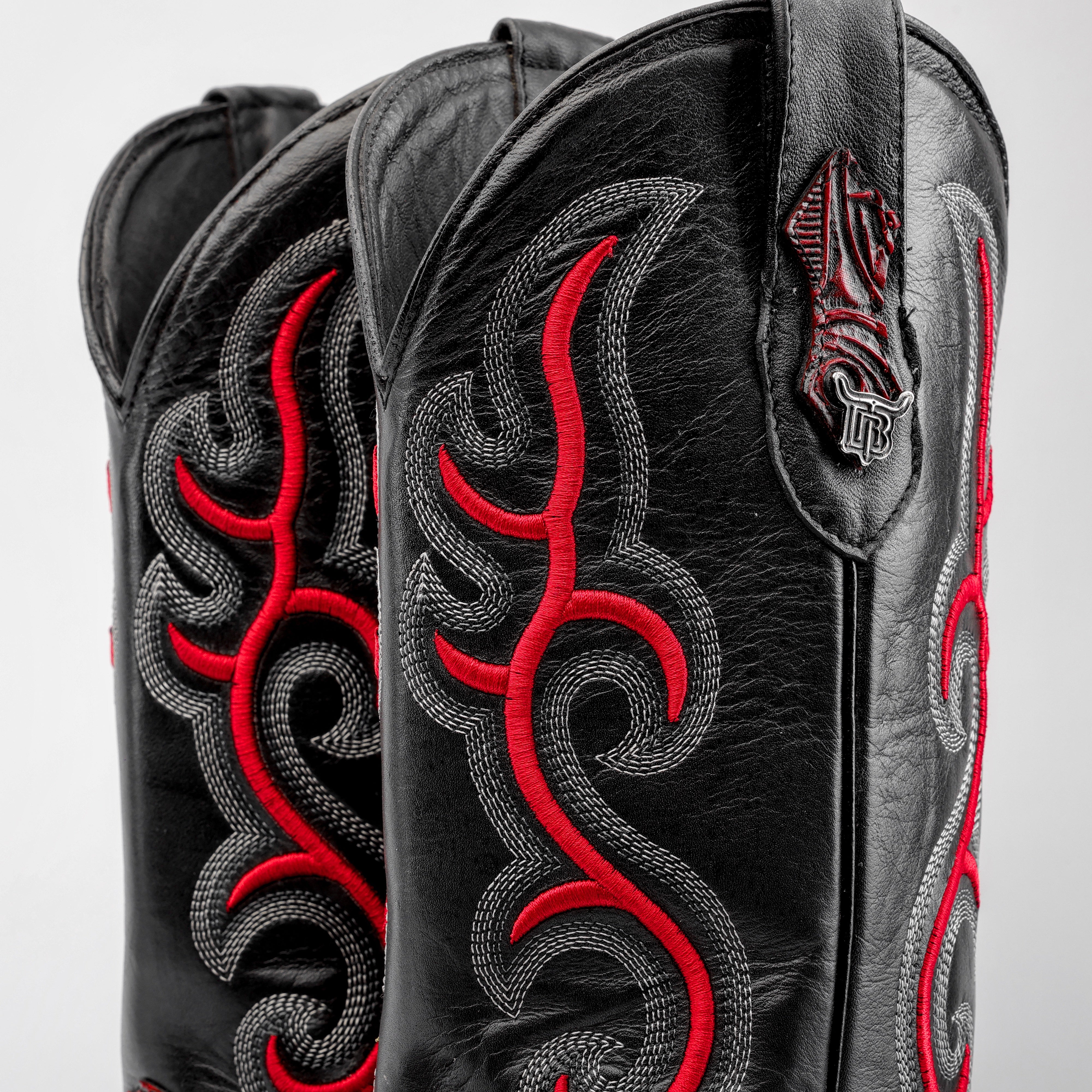 Ace Of Spades Red Wine - Square Toe – Texas Boot Ranch