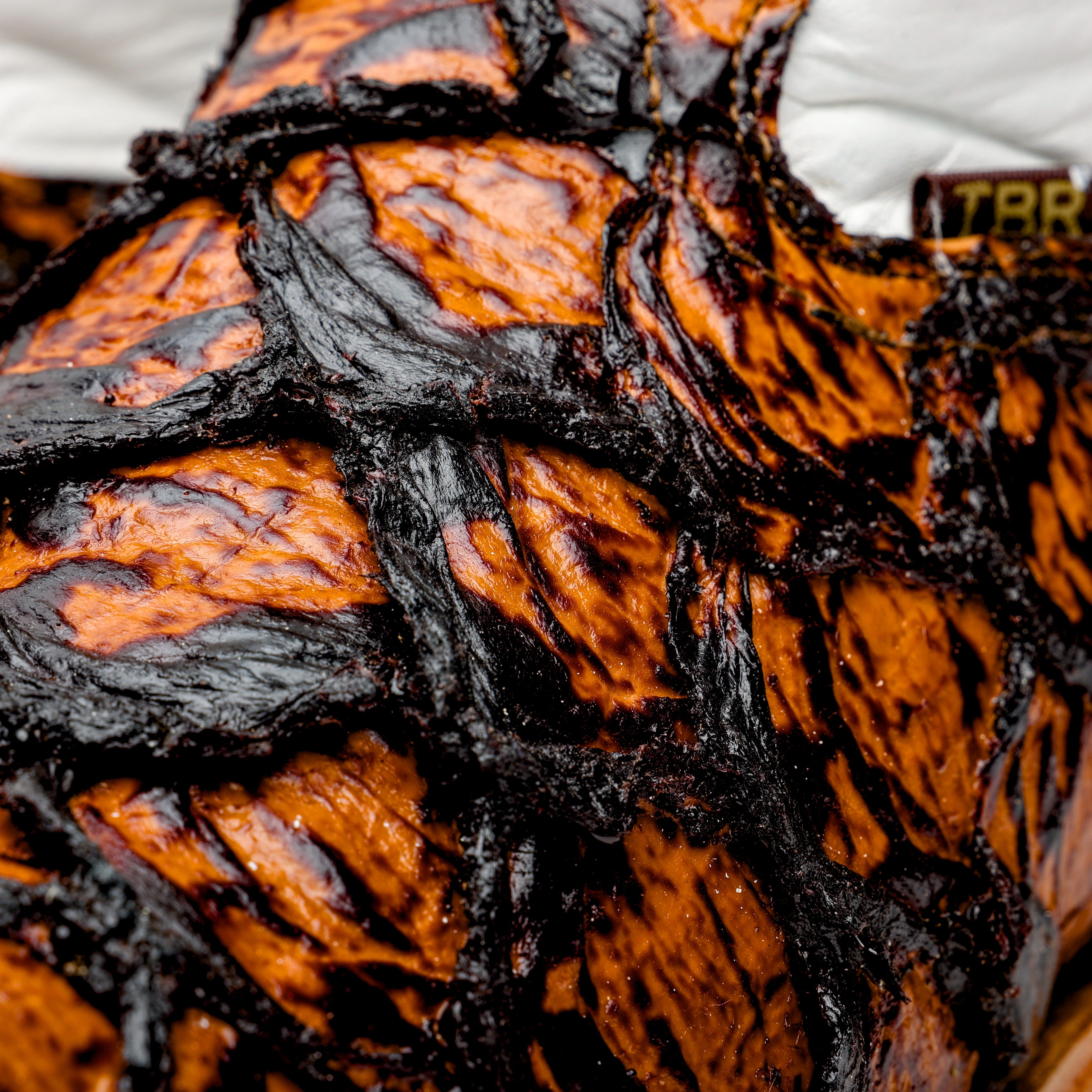 Honey Cognac Jumbo Pirarucu Leather Boots - Square Toe – Texas