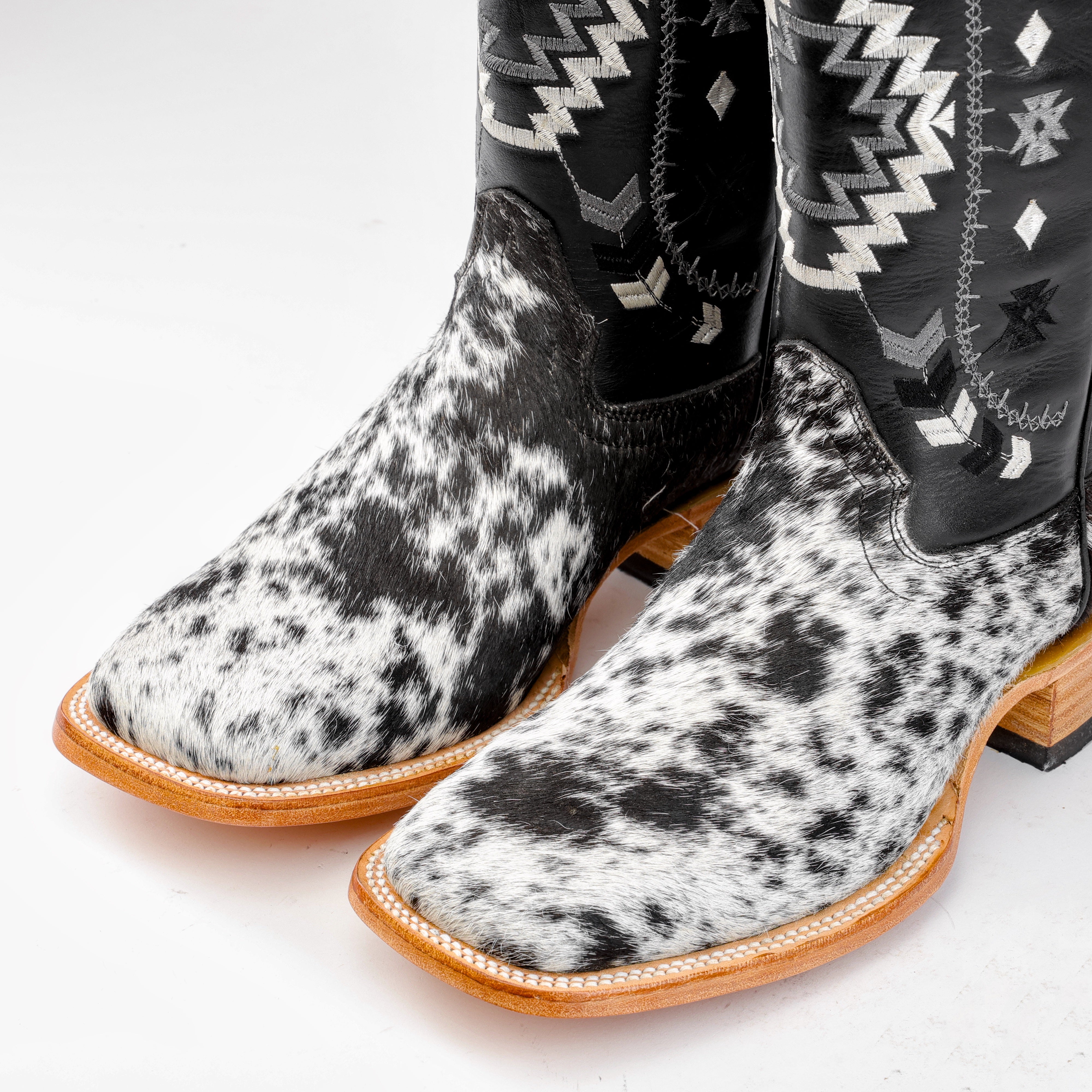 Genuine Cowhide Boots - Square Toe – Texas Boot Ranch