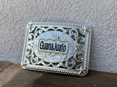 Guanajuato Silver Plated Buckle