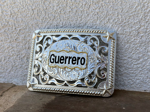 Guerrero Silver Plated Buckle