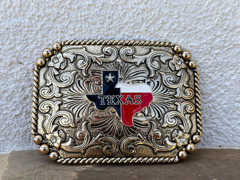 Texas Gold Plated Buckle