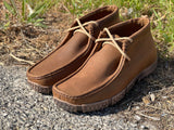 Men’s Natural Brown Leather Shoes