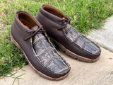 Men’s Western Desert American Alligator Shoes