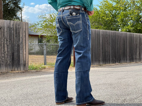MEN'S RELAXED FIT STRAIGHT BOOTCUT JEANS – Texas Boot Ranch