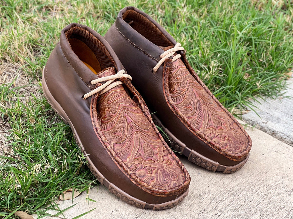 Mens on sale western moccasins