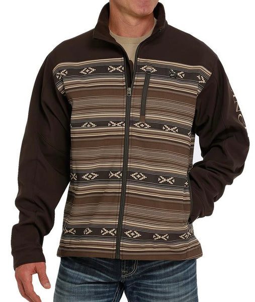 Cinch Men’s Brown Southwestern Print Jacket