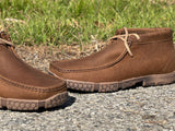 Men’s Natural Brown Leather Shoes